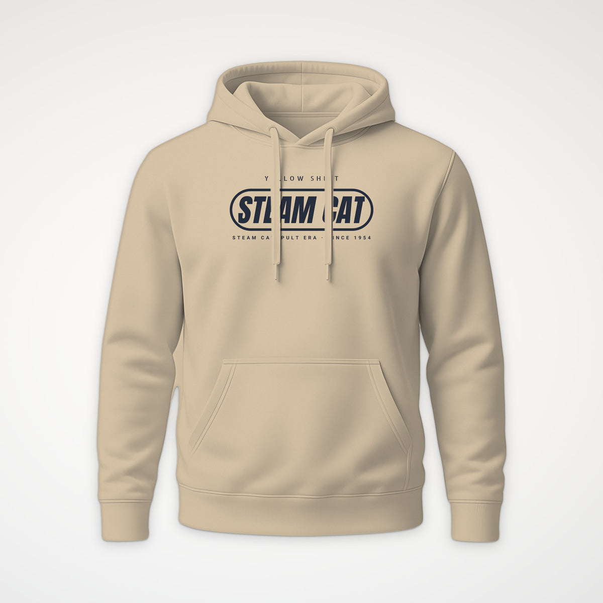 Steam Cat Era Pill Hoodie in Desert Dust