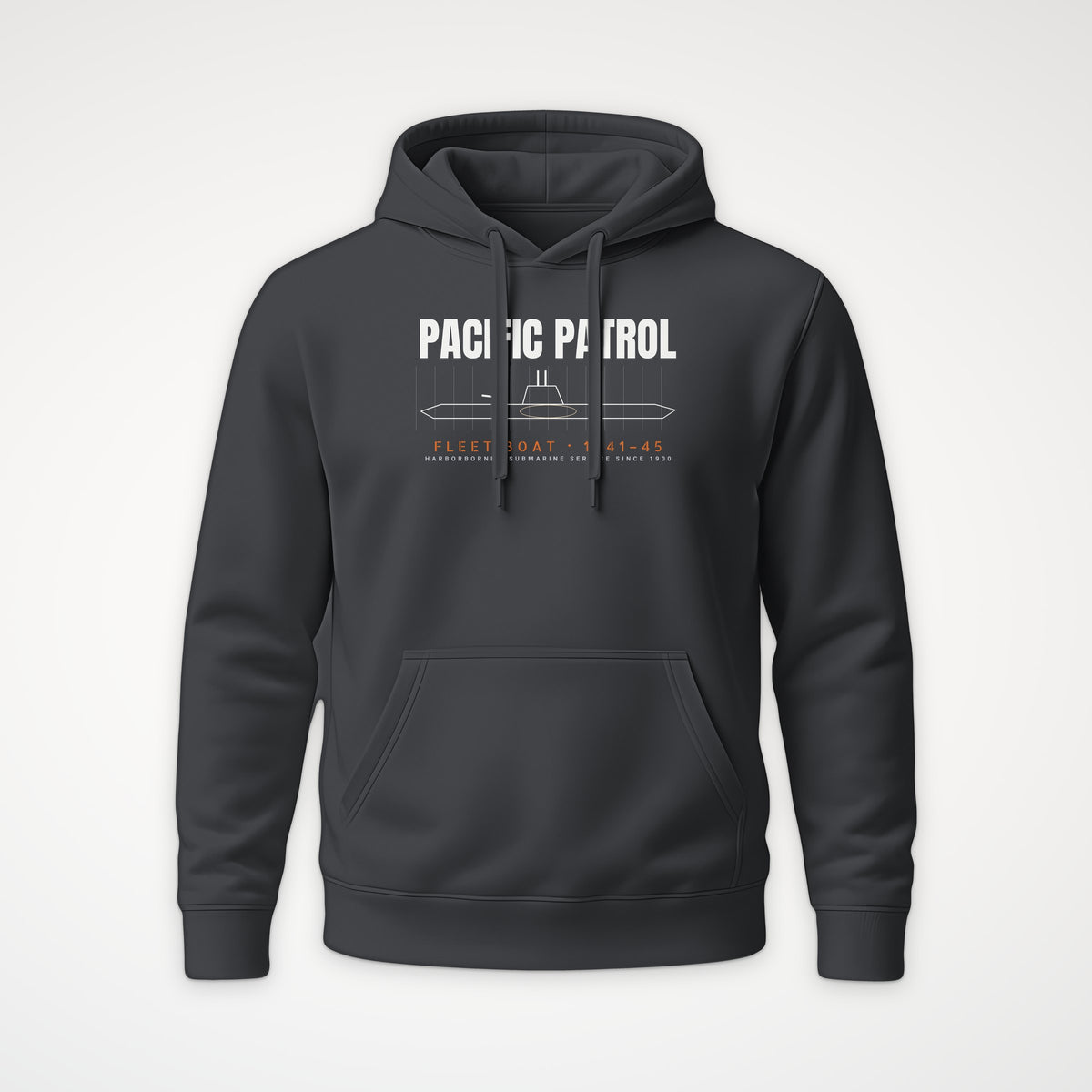 Pacific Patrol 1941–45 Blueprint Hoodie in Anthracite