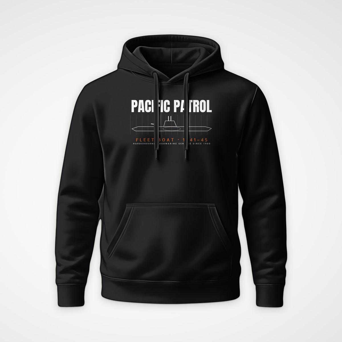 Pacific Patrol 1941–45 Blueprint Hoodie in Black