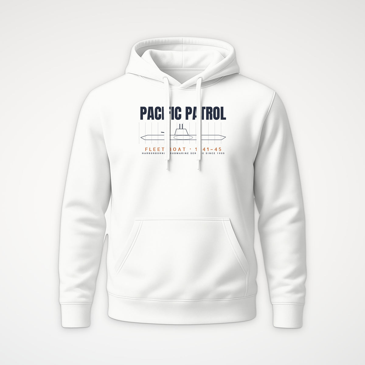 Pacific Patrol 1941–45 Blueprint Hoodie in White
