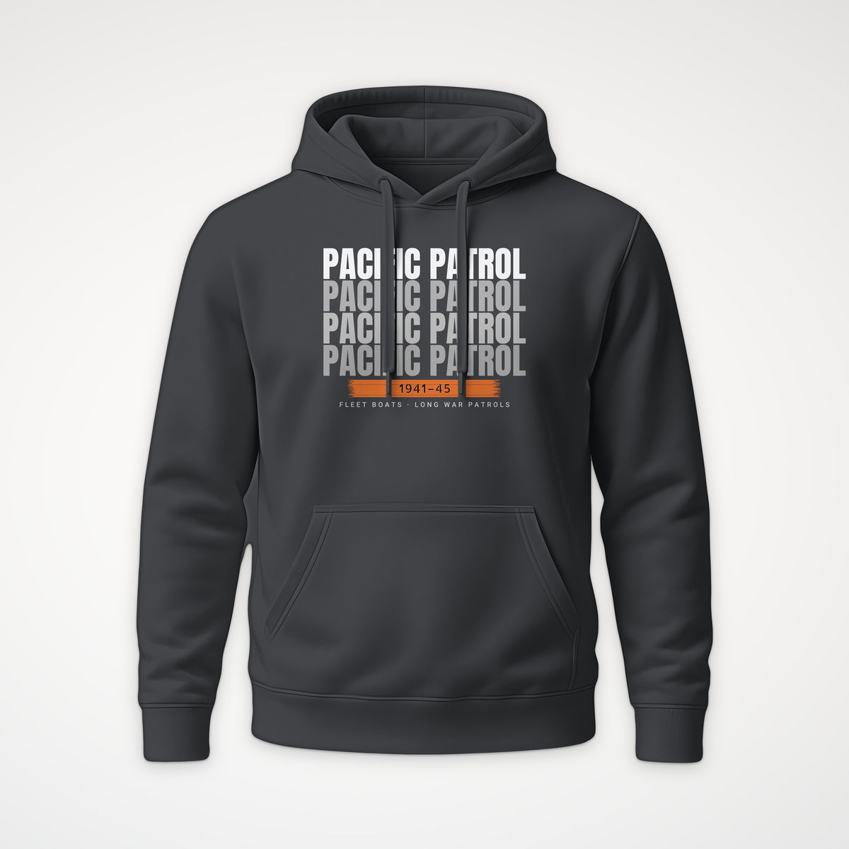 Pacific Patrol 1941–45 Echo Hoodie in Anthracite