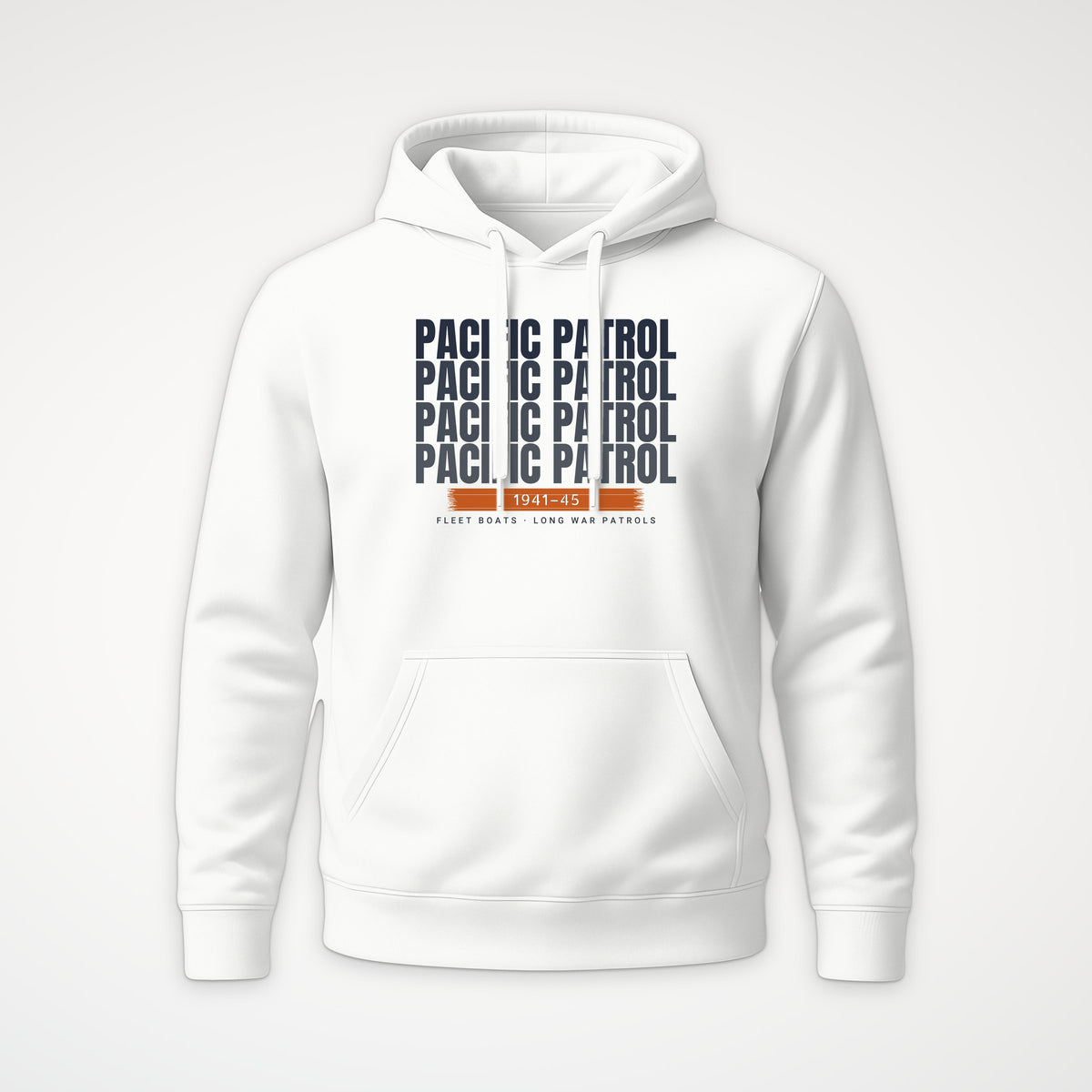 Pacific Patrol 1941–45 Echo Hoodie in White