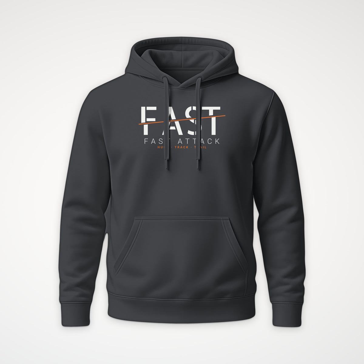 Fast Attack & Boomer Fast Attack Hoodie in Anthracite