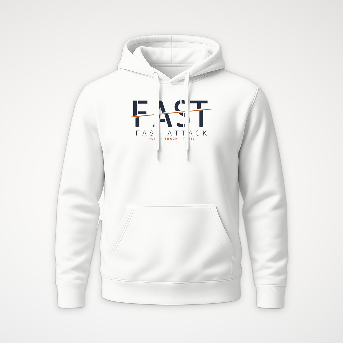 Fast Attack & Boomer Fast Attack Hoodie in White