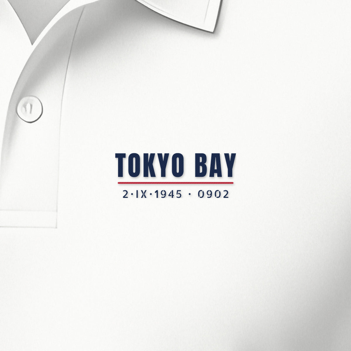 Tokyo Bay 2 IX 1945 Polo, left-chest detail