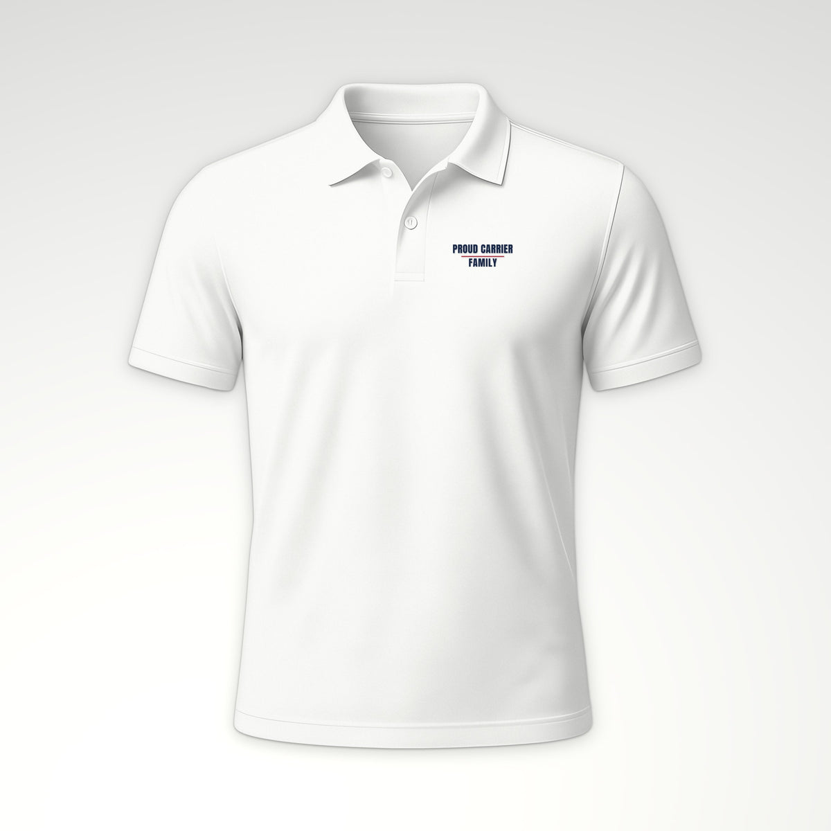 Proud Carrier Family Polo in White