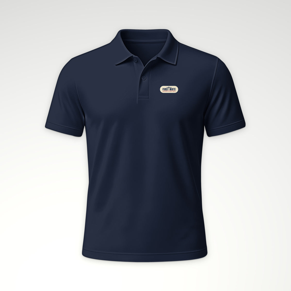 Skipper and First Mate First Mate Polo in Navy