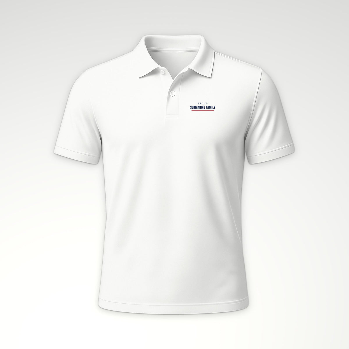 Proud Submarine Family Polo in White