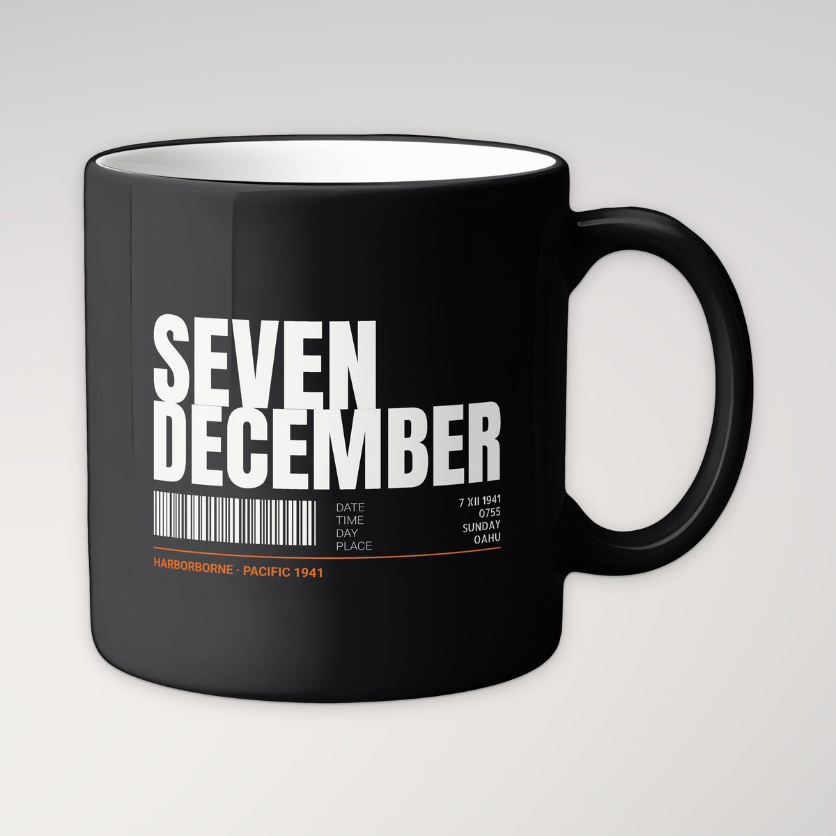 Seven December Tag Mug