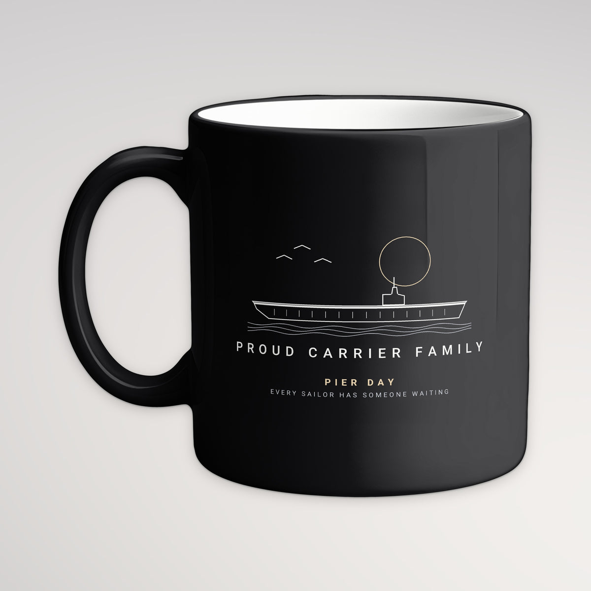 Pier Day Proud Carrier Family Mug