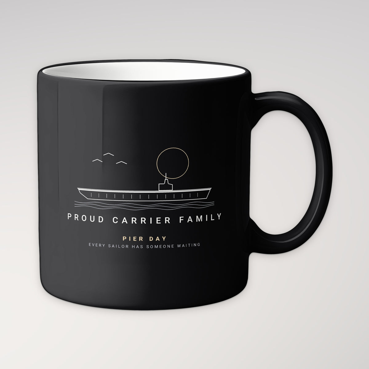 Pier Day Proud Carrier Family Mug