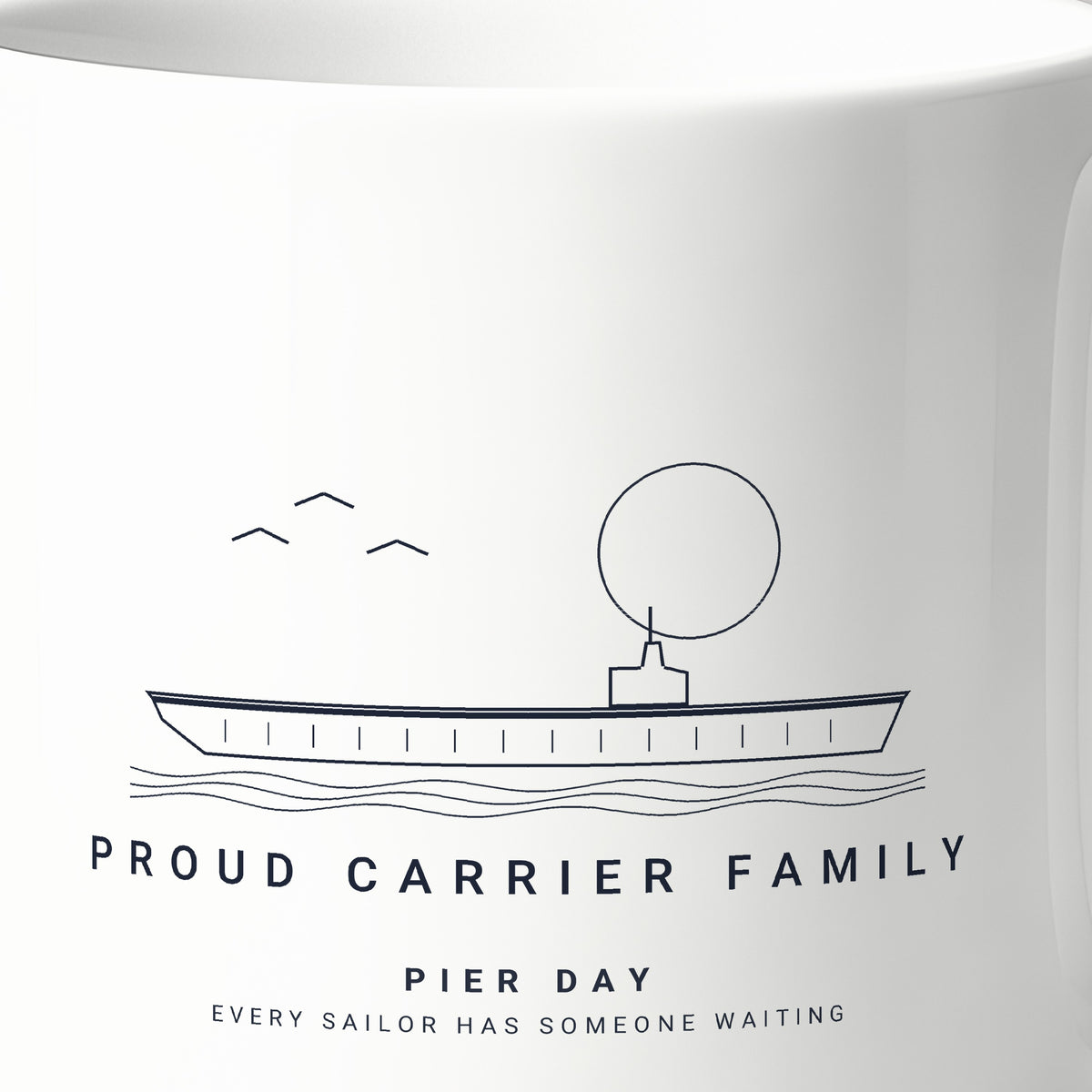 Pier Day Proud Carrier Family Mug