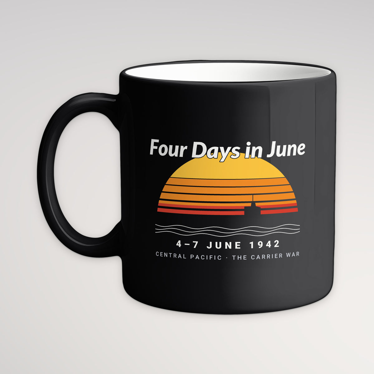 Four Days in June Sunset Mug