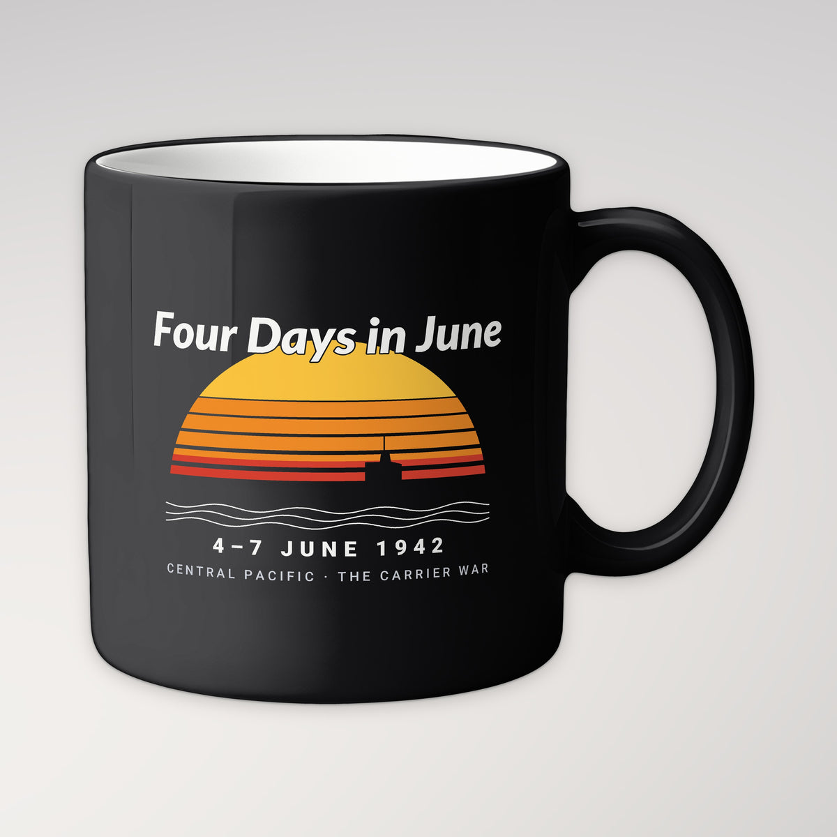 Four Days in June Sunset Mug