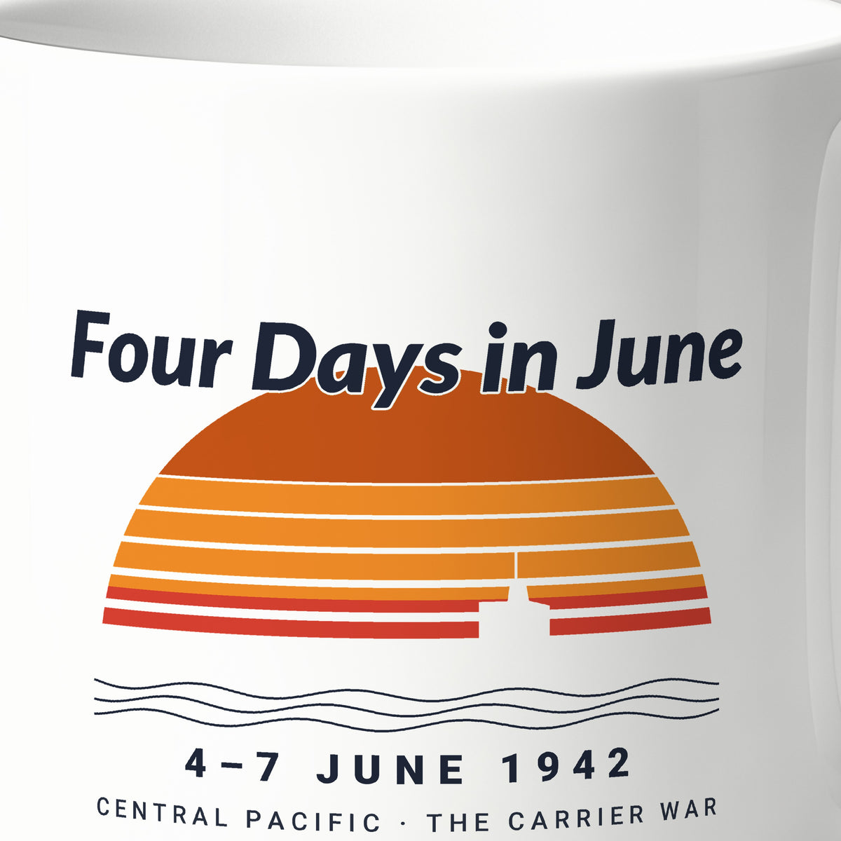 Four Days in June Sunset Mug