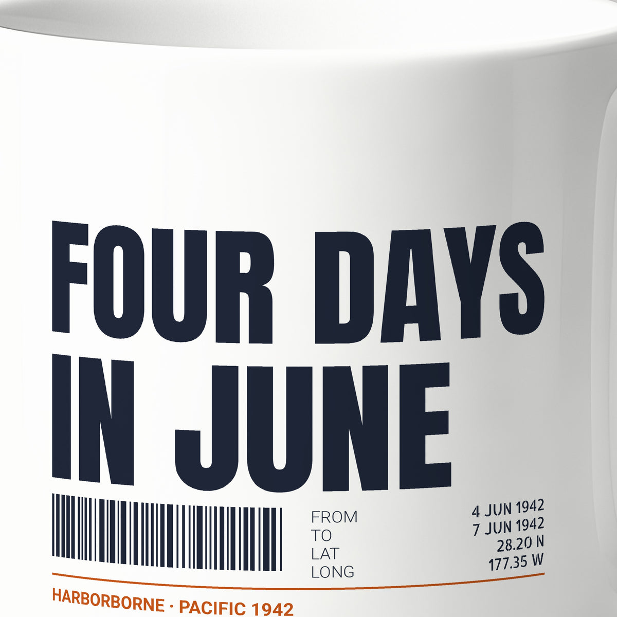 Four Days in June Tag Mug