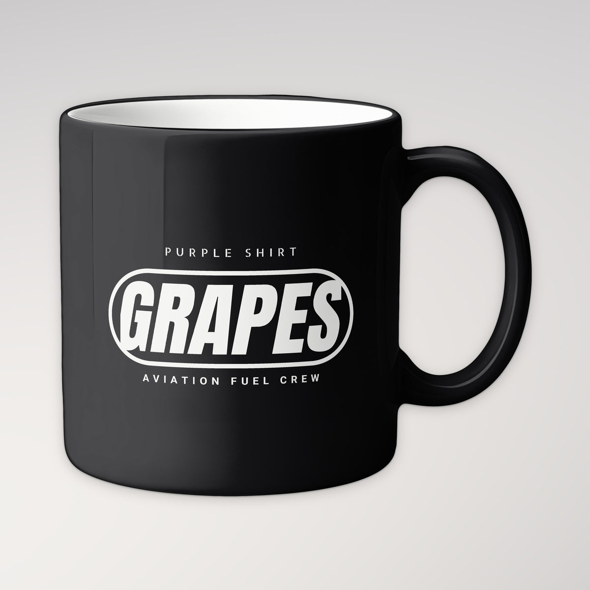 Rainbow Wardrobe Purple Shirt Grapes Mug