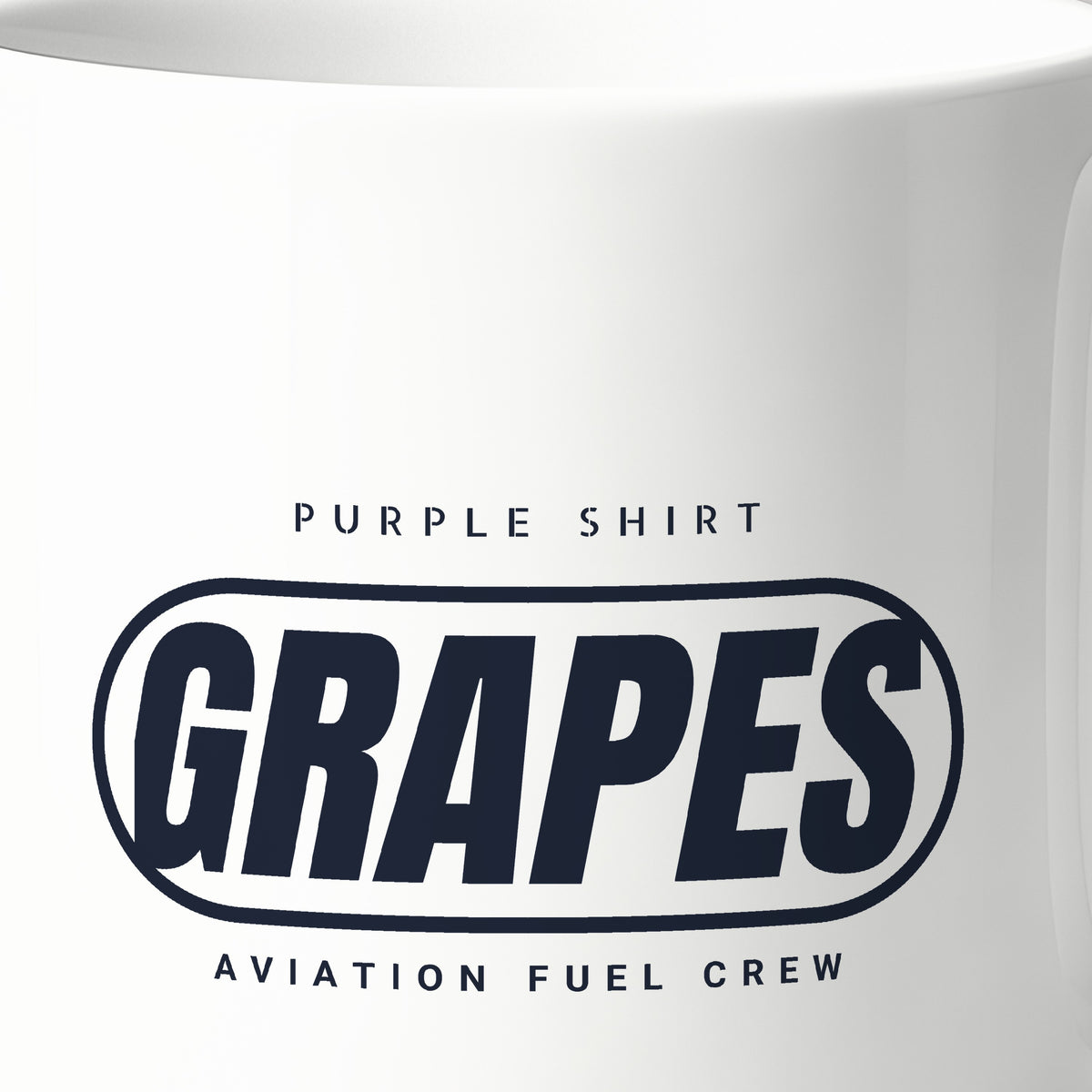 Rainbow Wardrobe Purple Shirt Grapes Mug