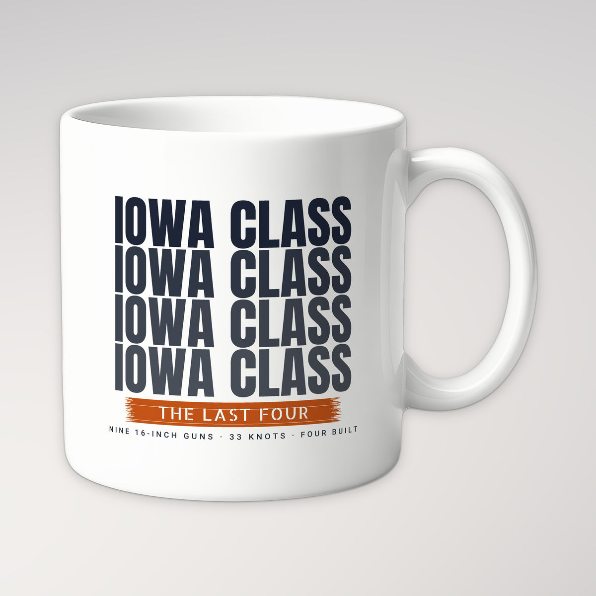 The Last Four Echo Mug in white