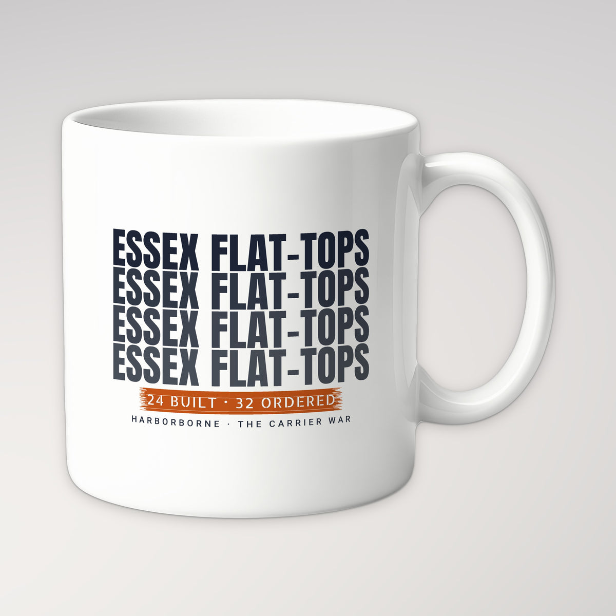 Essex Flat-Tops Echo Mug in white