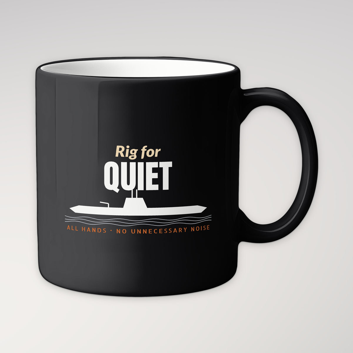 Rig for Quiet Profile Mug in black