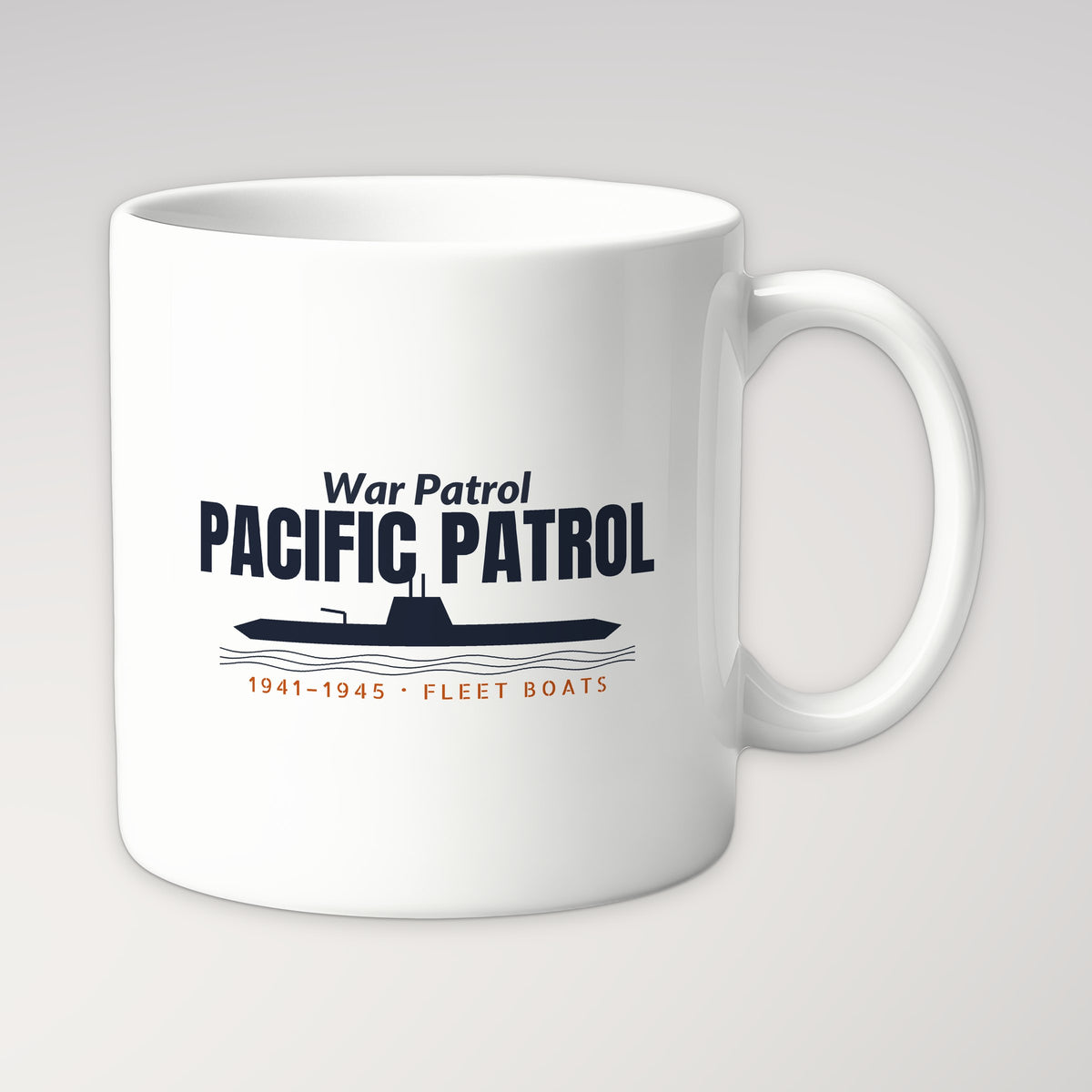 Pacific Patrol 1941–45 Profile Mug in white