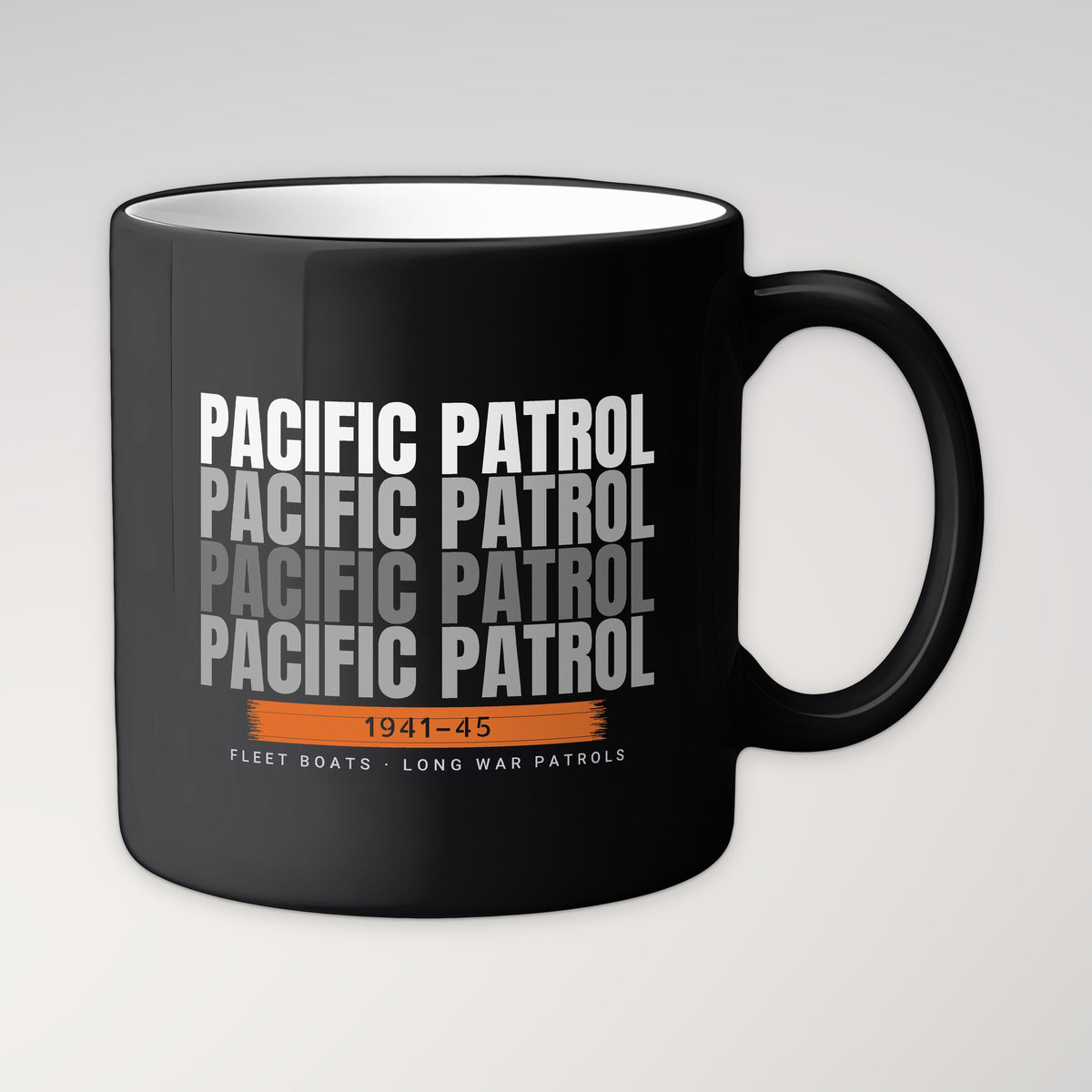 Pacific Patrol 1941–45 Echo Mug in black