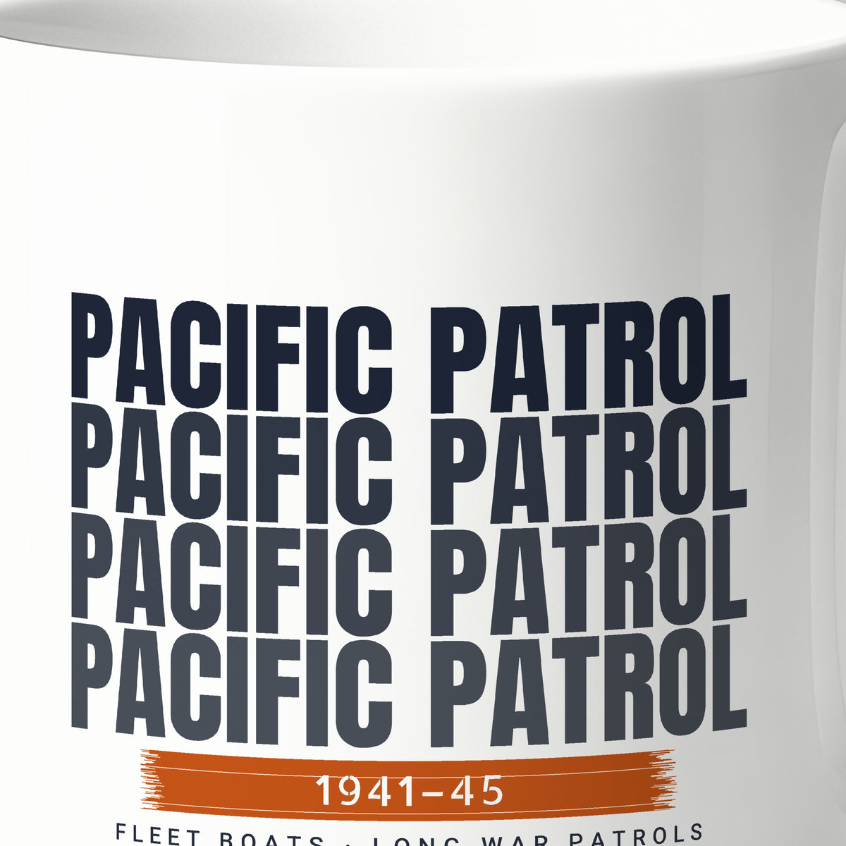 Pacific Patrol 1941–45 Echo Mug, print detail