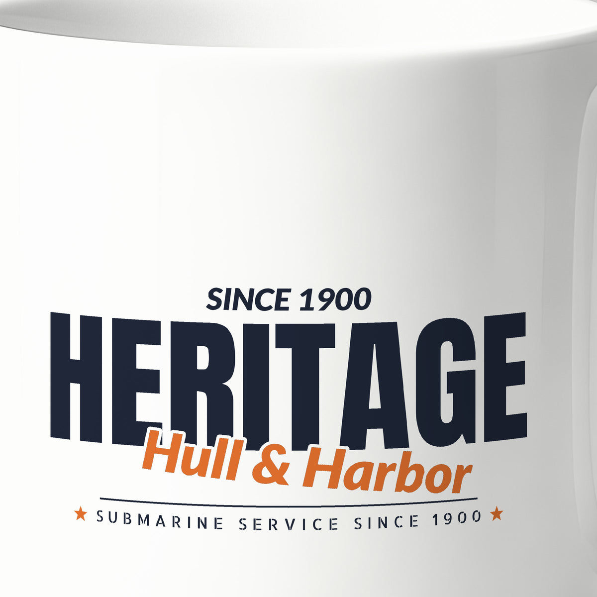 Hull & Harbor Heritage Club Mug, print detail
