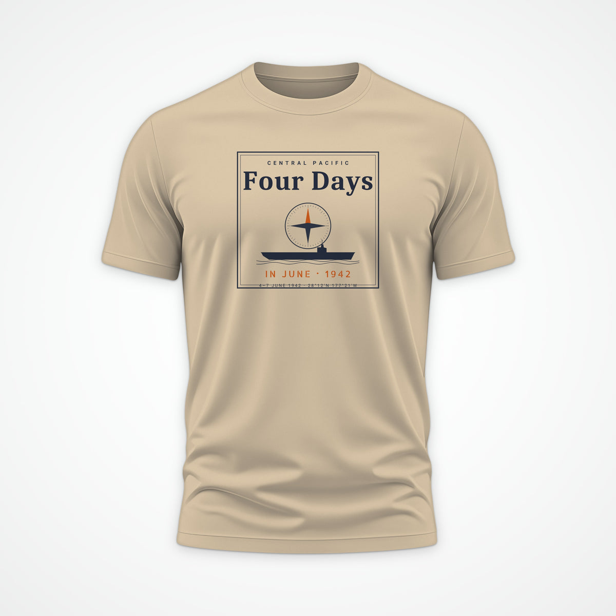 Four Days in June Frame Tee in Desert Dust