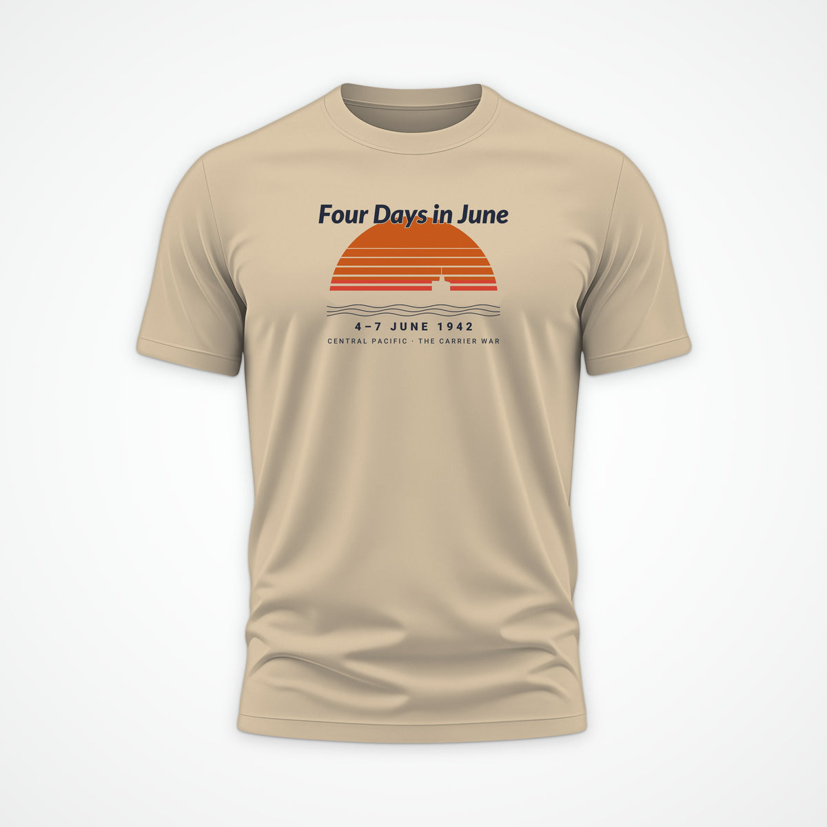 Four Days in June Sunset Tee in Desert Dust