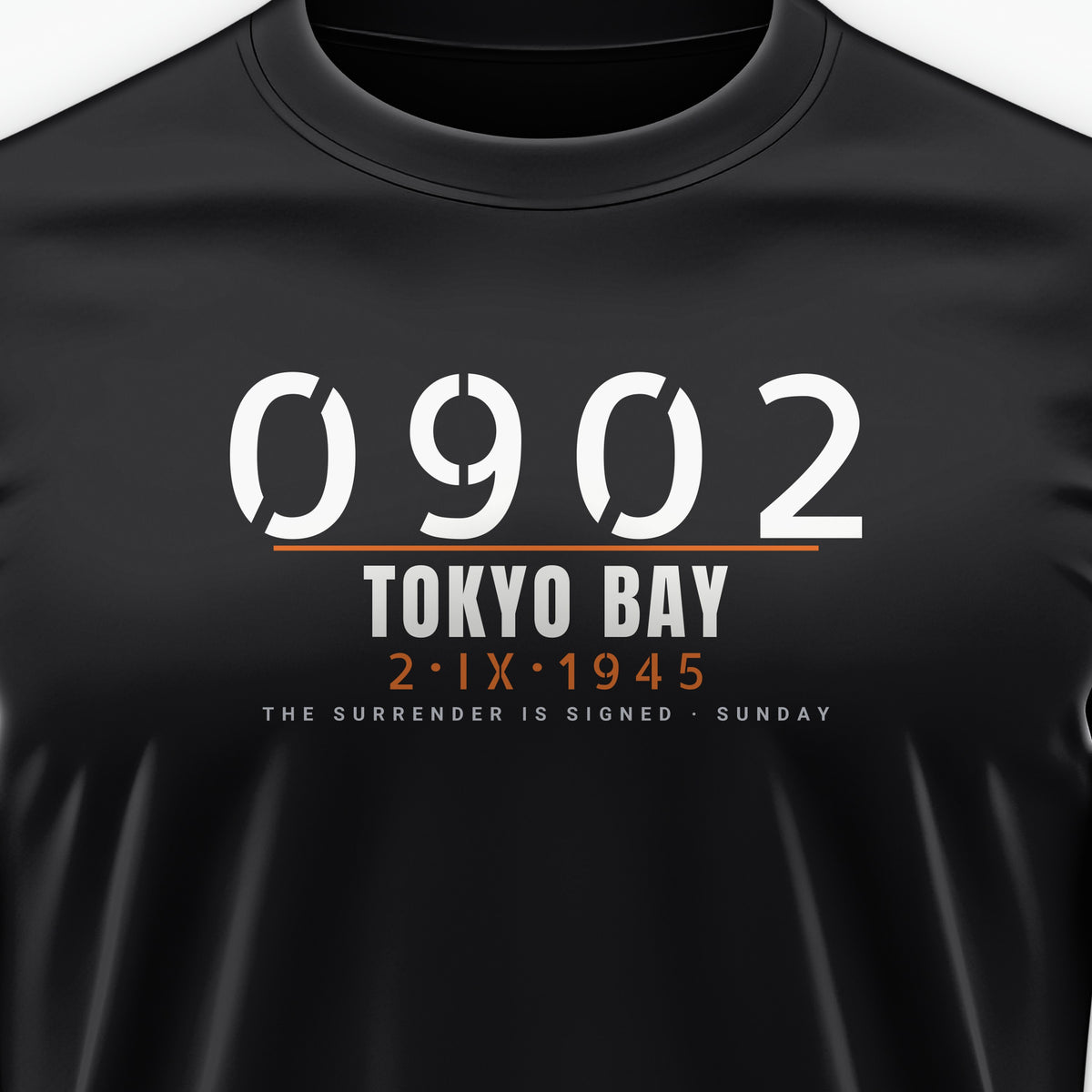 Tokyo Bay 0902 Tee, front print detail