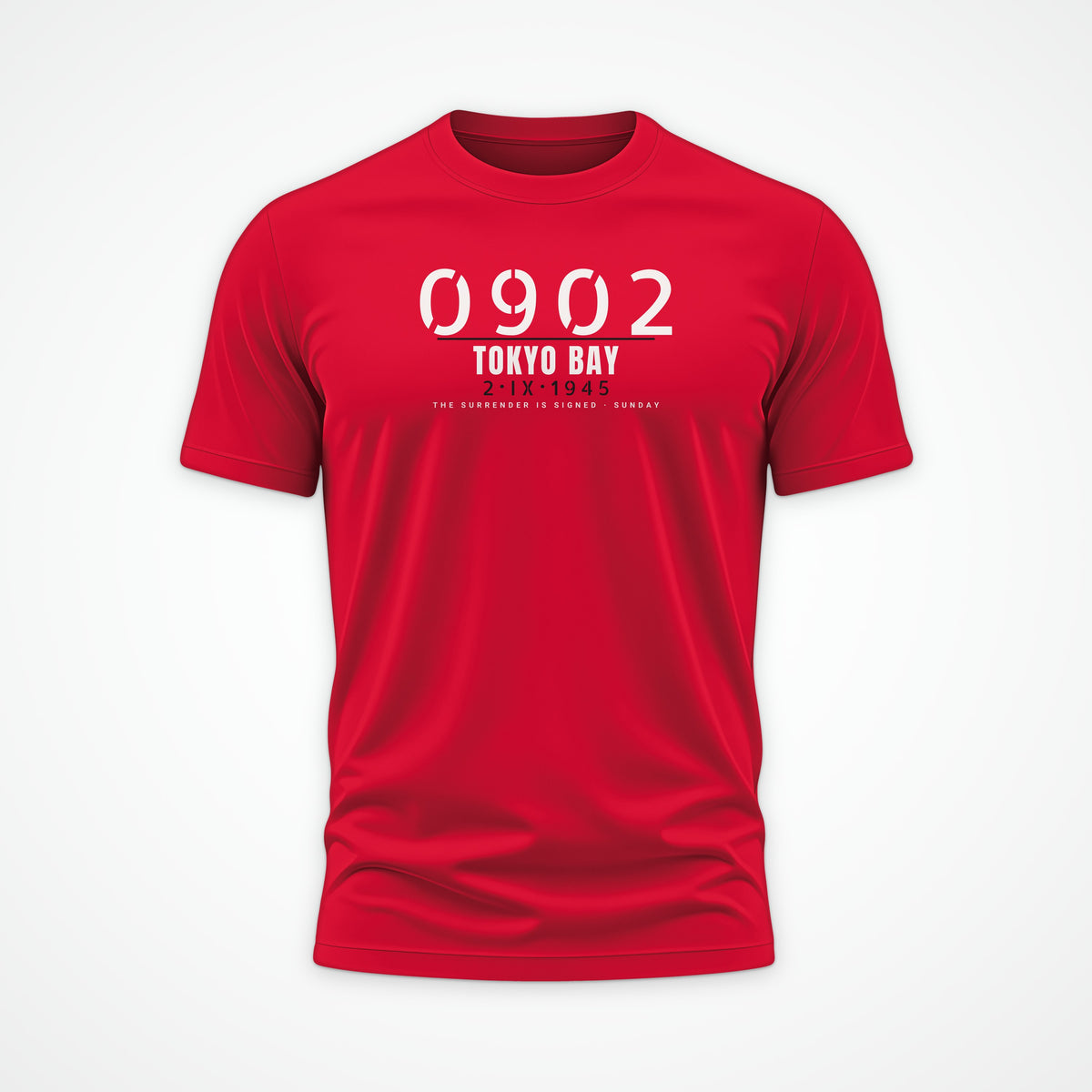 Tokyo Bay 0902 Tee in Red