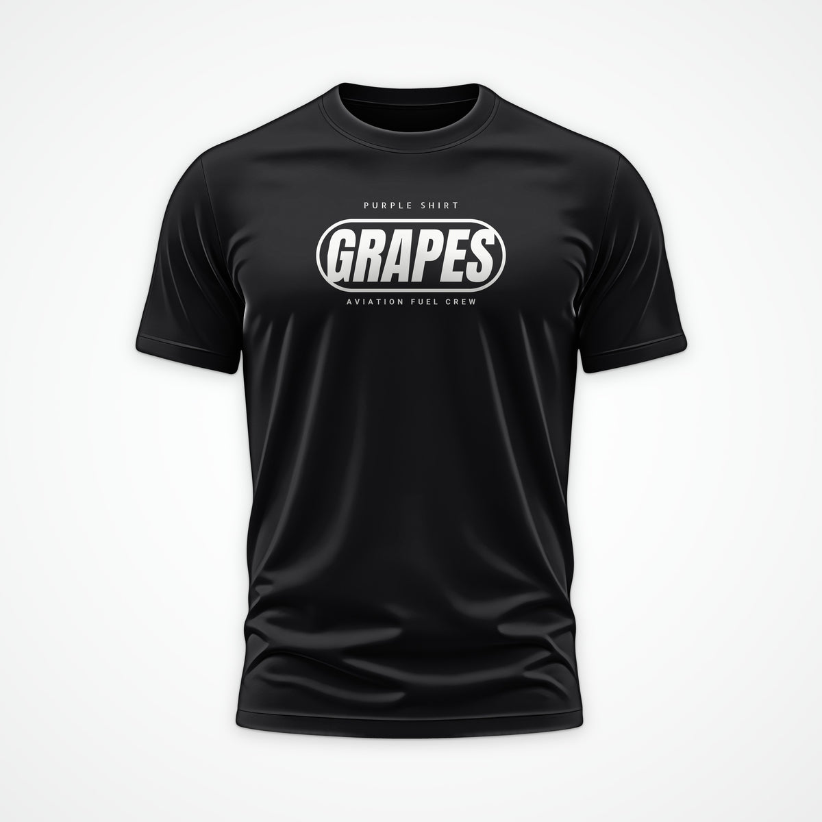 Rainbow Wardrobe Purple Shirt Grapes Tee in Black