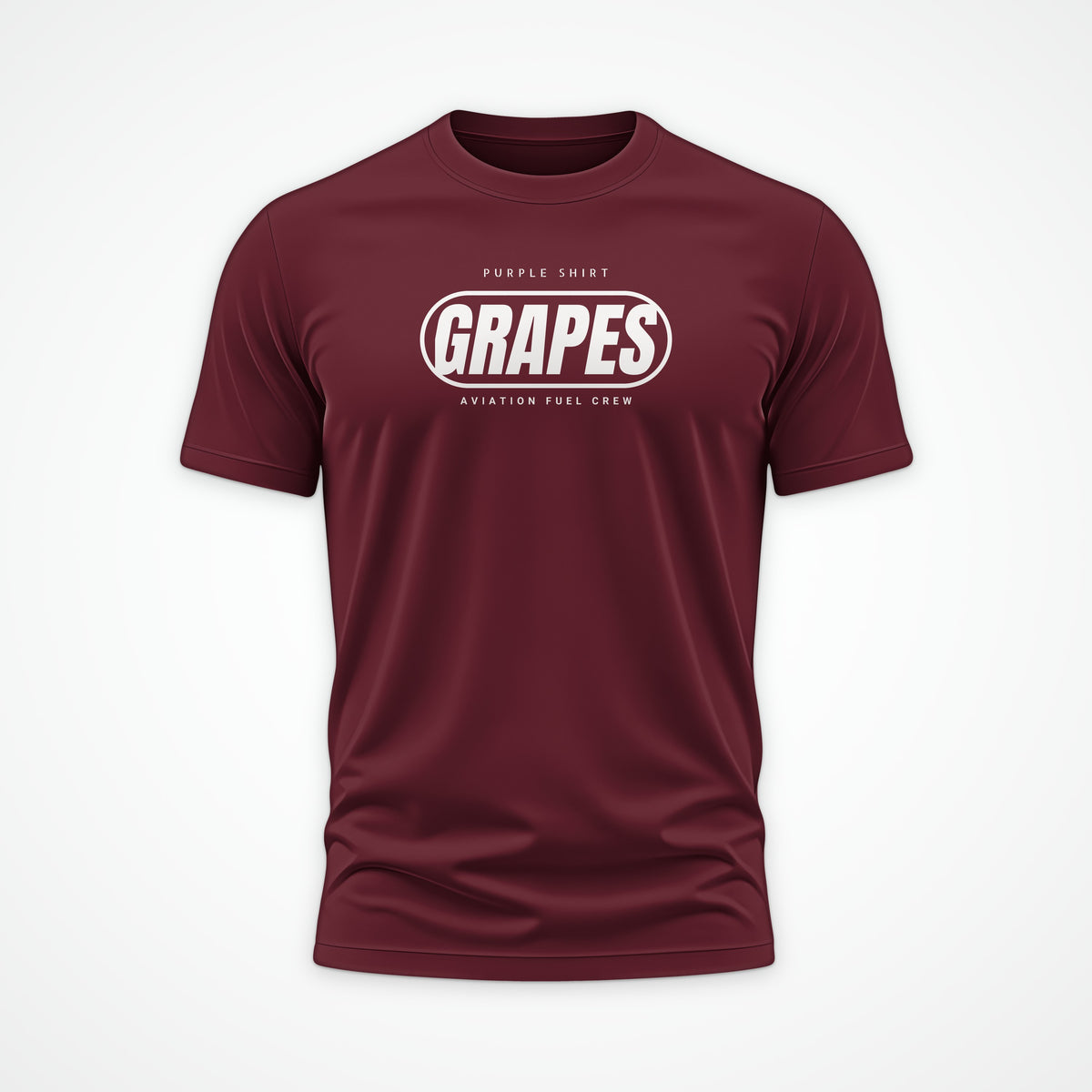 Rainbow Wardrobe Purple Shirt Grapes Tee in Burgundy