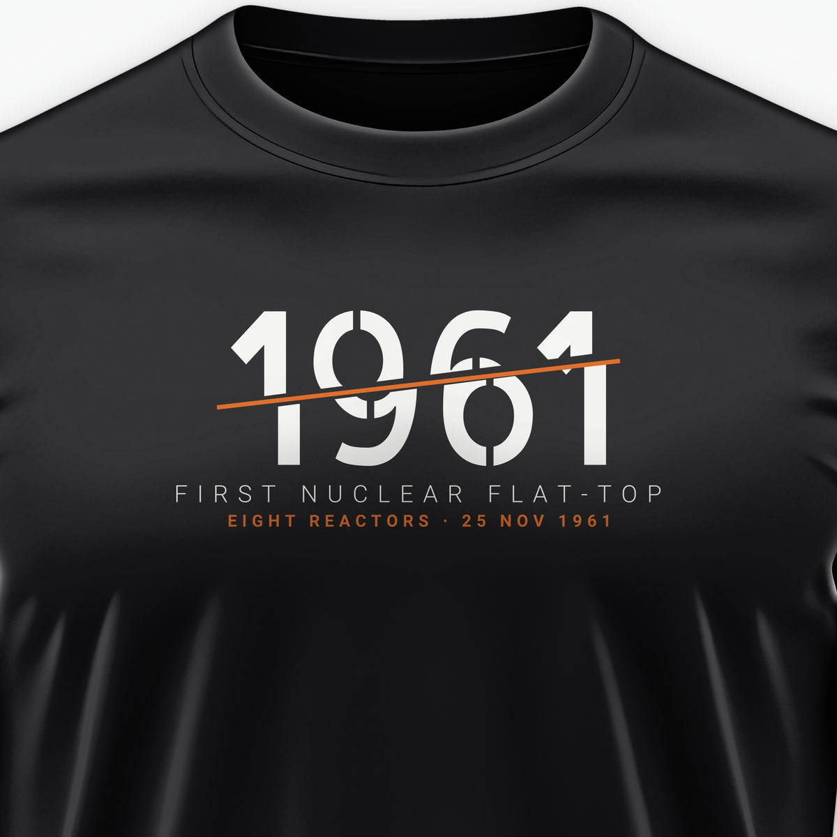 First Nuclear Flat-Top 1961 Sliced Tee, front print detail