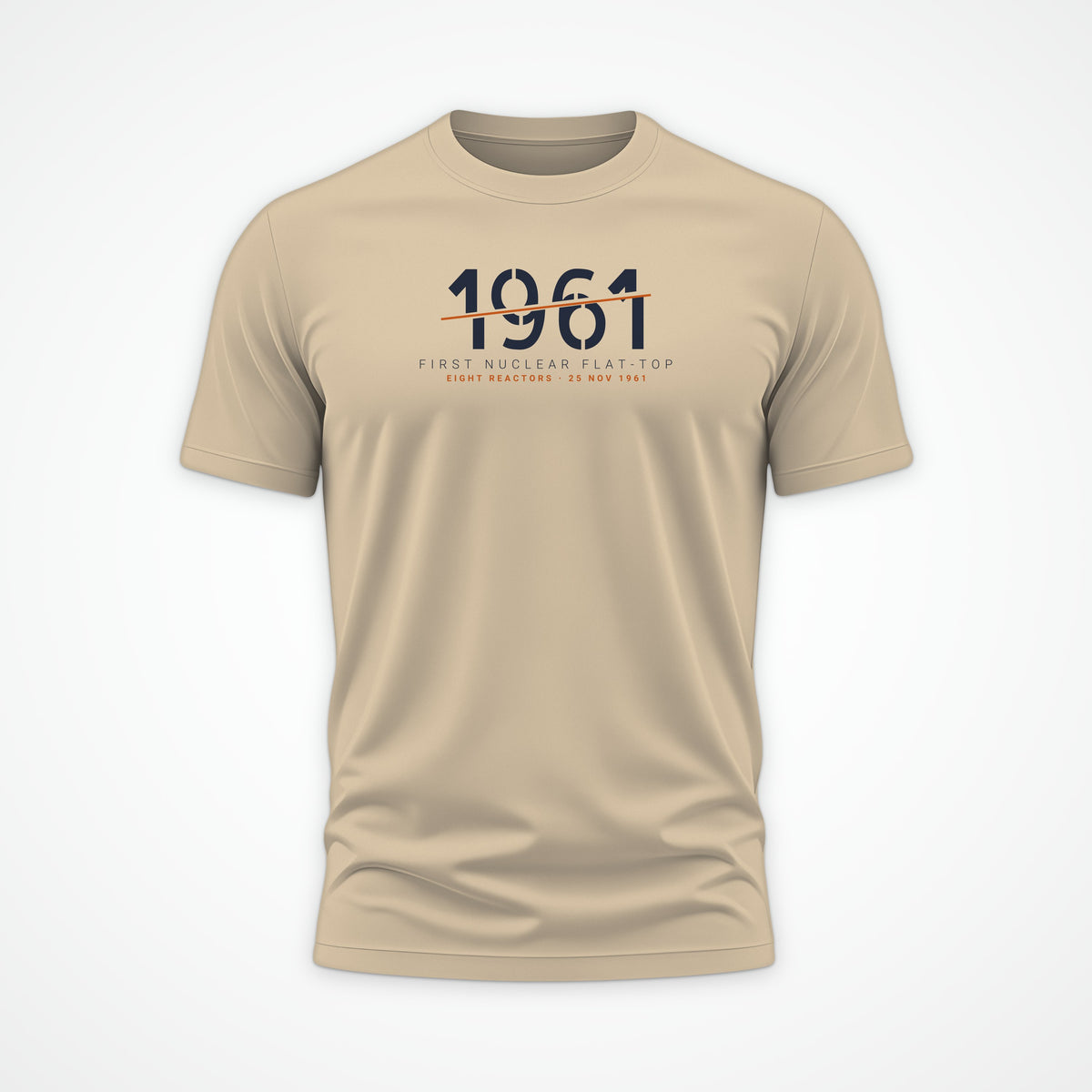 First Nuclear Flat-Top 1961 Sliced Tee in Desert Dust