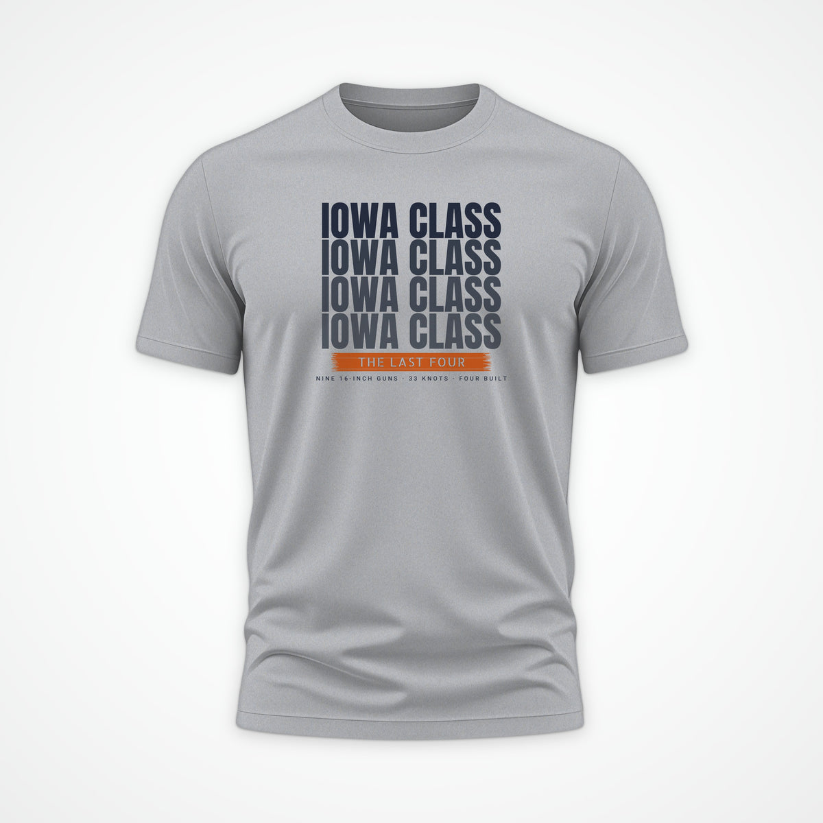 The Last Four Echo Tee in Heather Grey