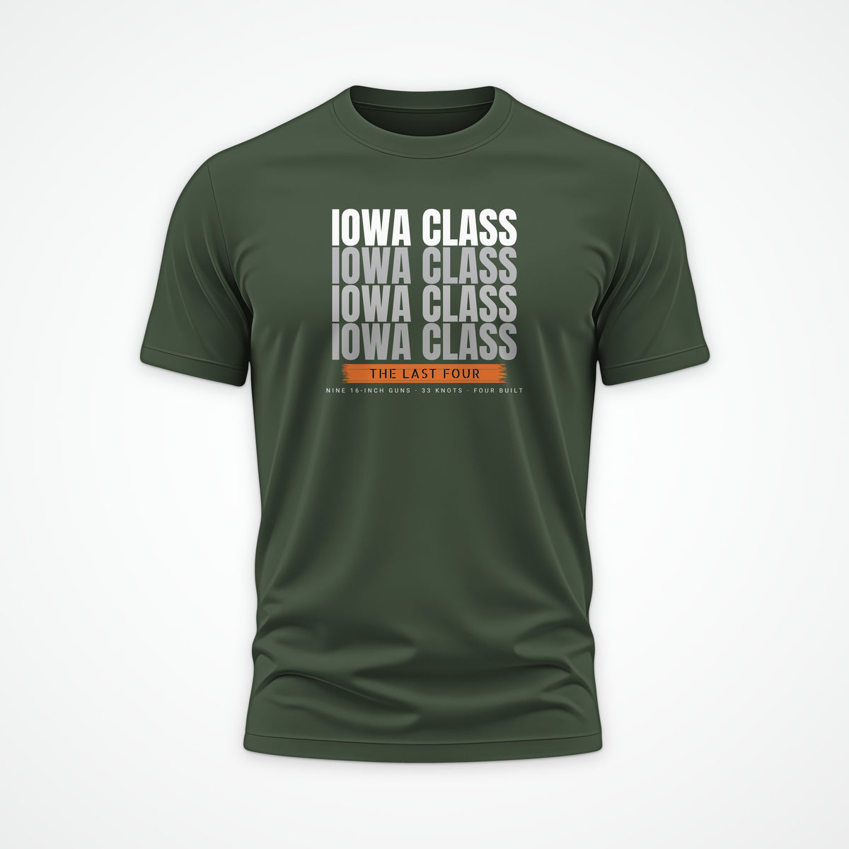 The Last Four Echo Tee in Olive
