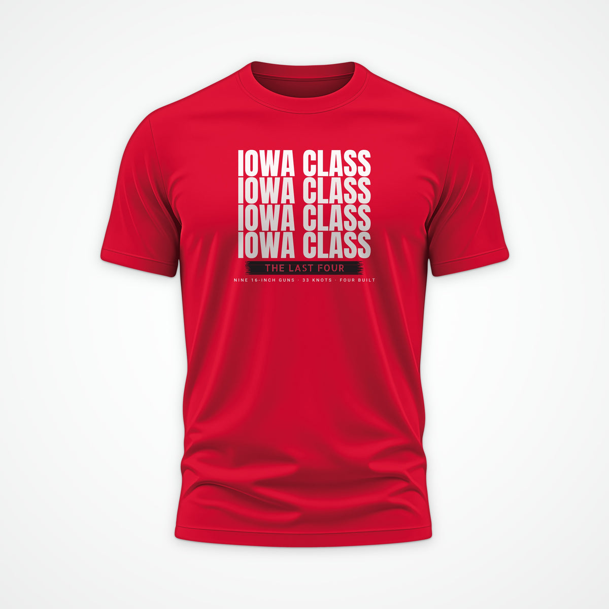 The Last Four Echo Tee in Red