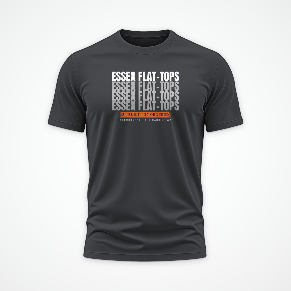 Essex Flat-Tops Echo Tee in Anthracite