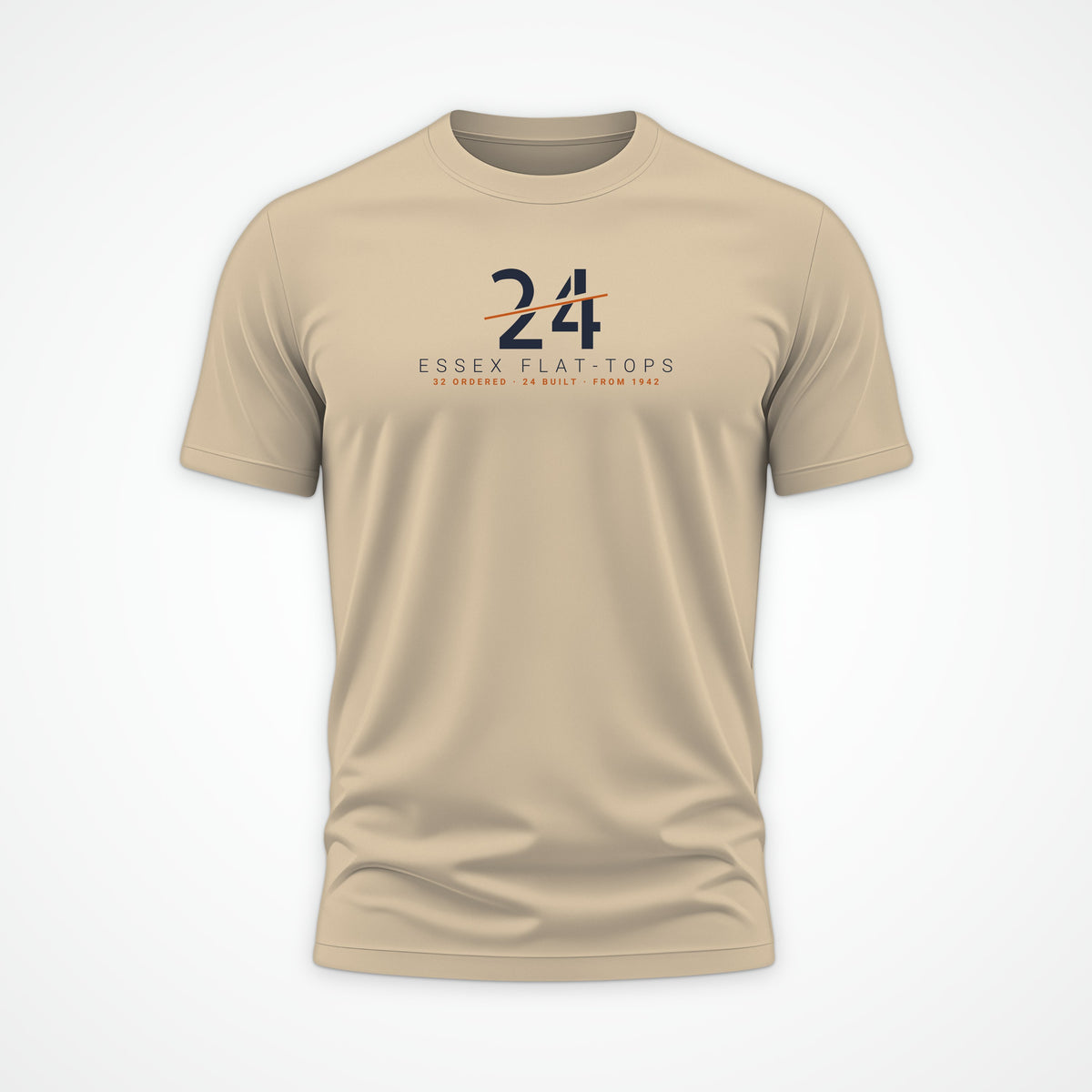 Essex Flat-Tops 24 Sliced Tee in Desert Dust