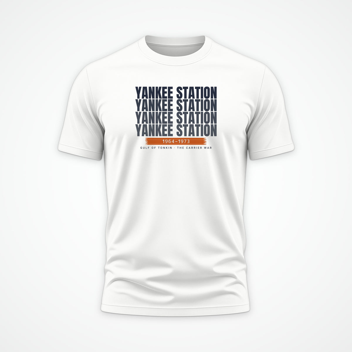 Yankee Station Echo Tee in White