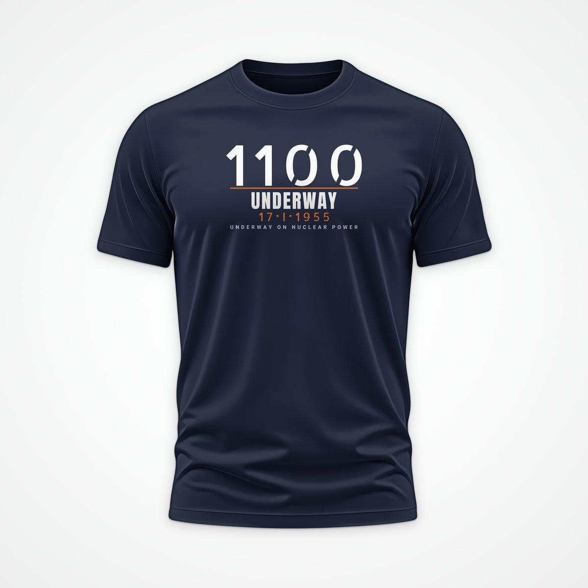Underway on Nuclear Power 1100 Tee in French Navy