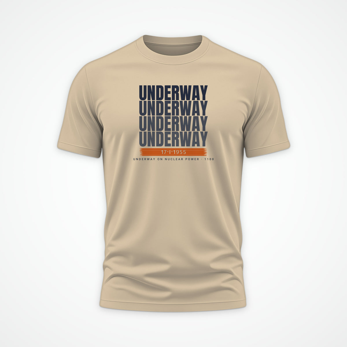 Underway on Nuclear Power Echo Tee in Desert Dust