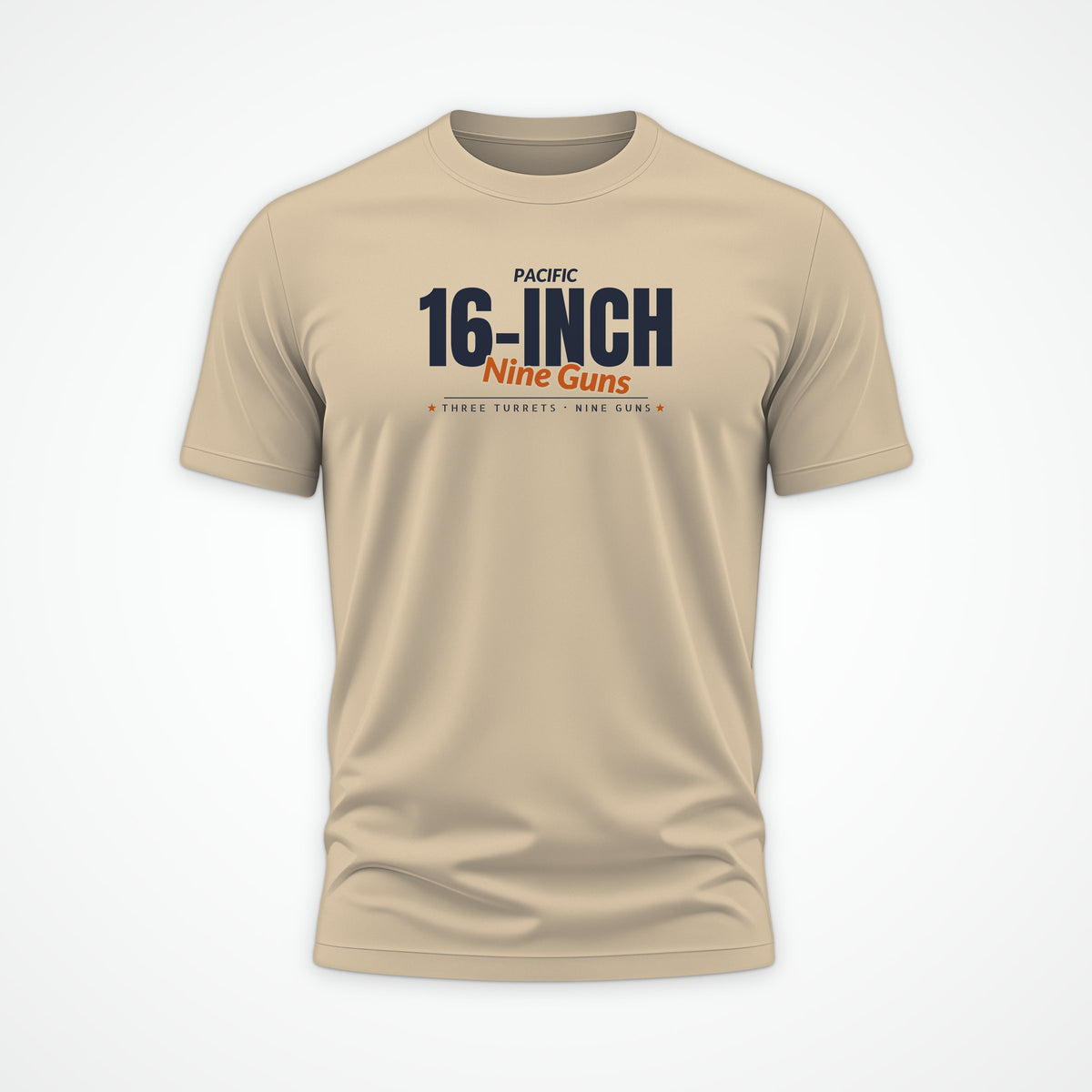 Nine Guns Pacific Club Tee in Desert Dust