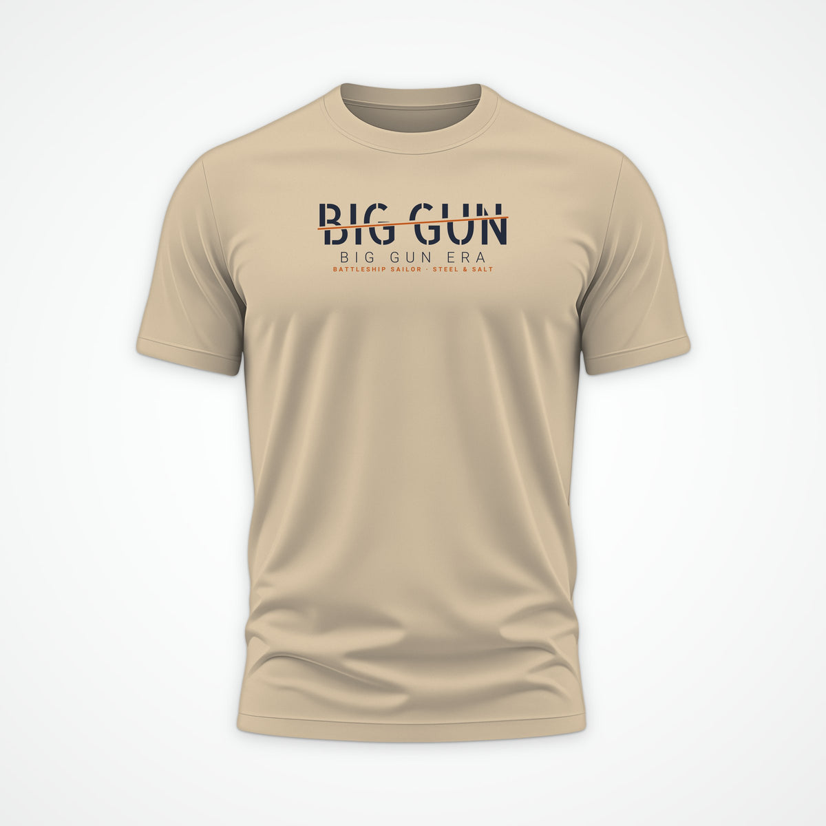 Big Gun Era Sliced Tee in Desert Dust