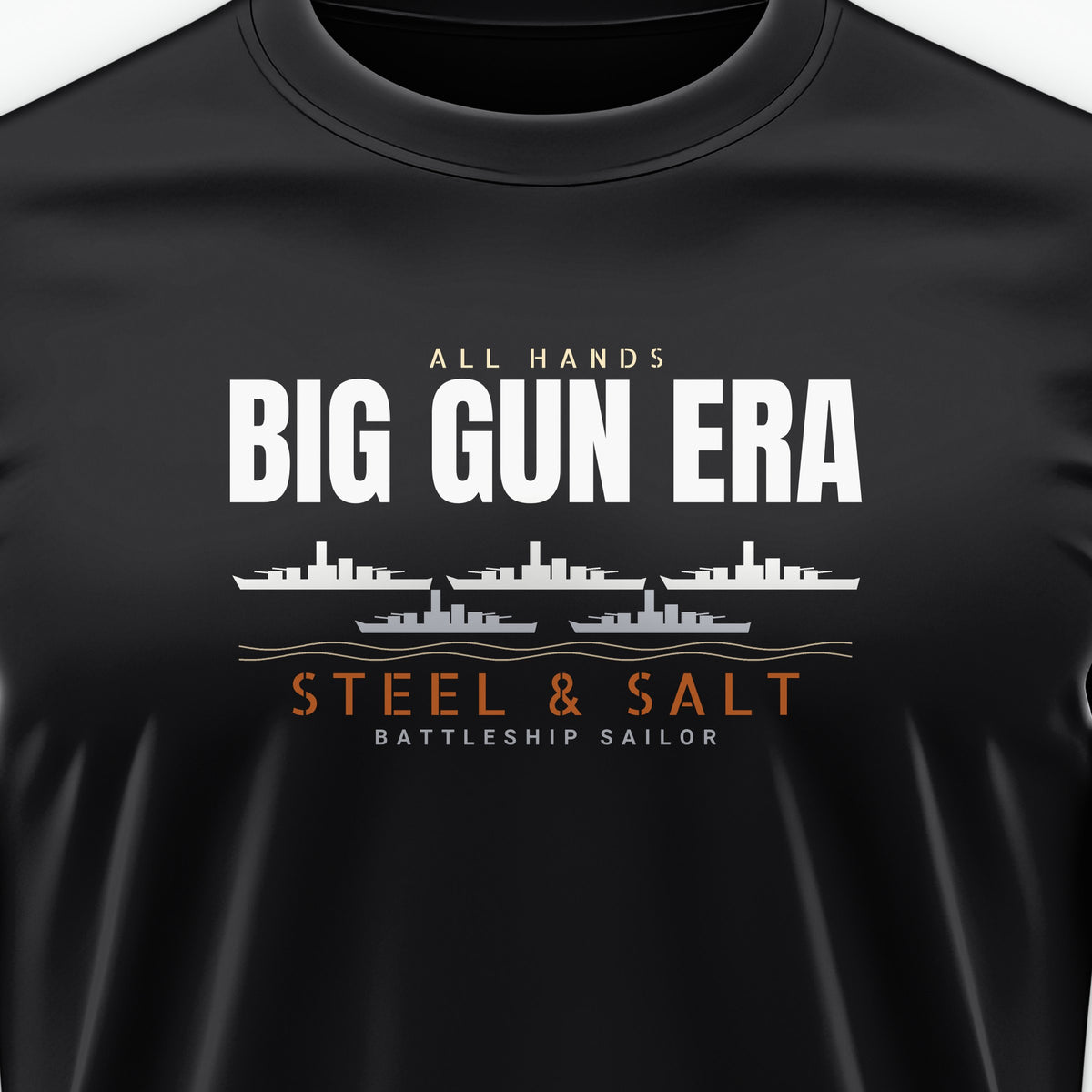 Big Gun Era Row Tee, front print detail