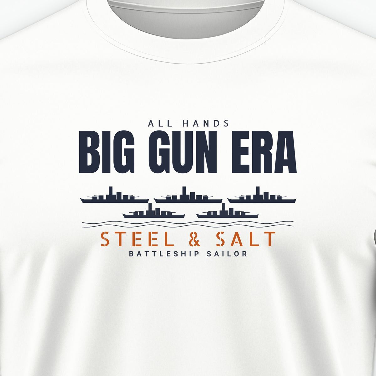 Big Gun Era Row Tee, front print detail
