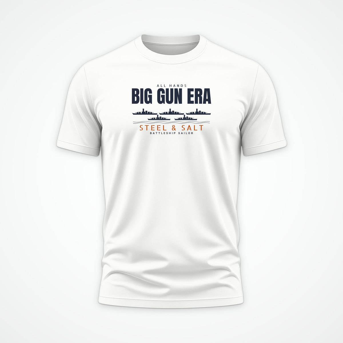 Big Gun Era Row Tee in White